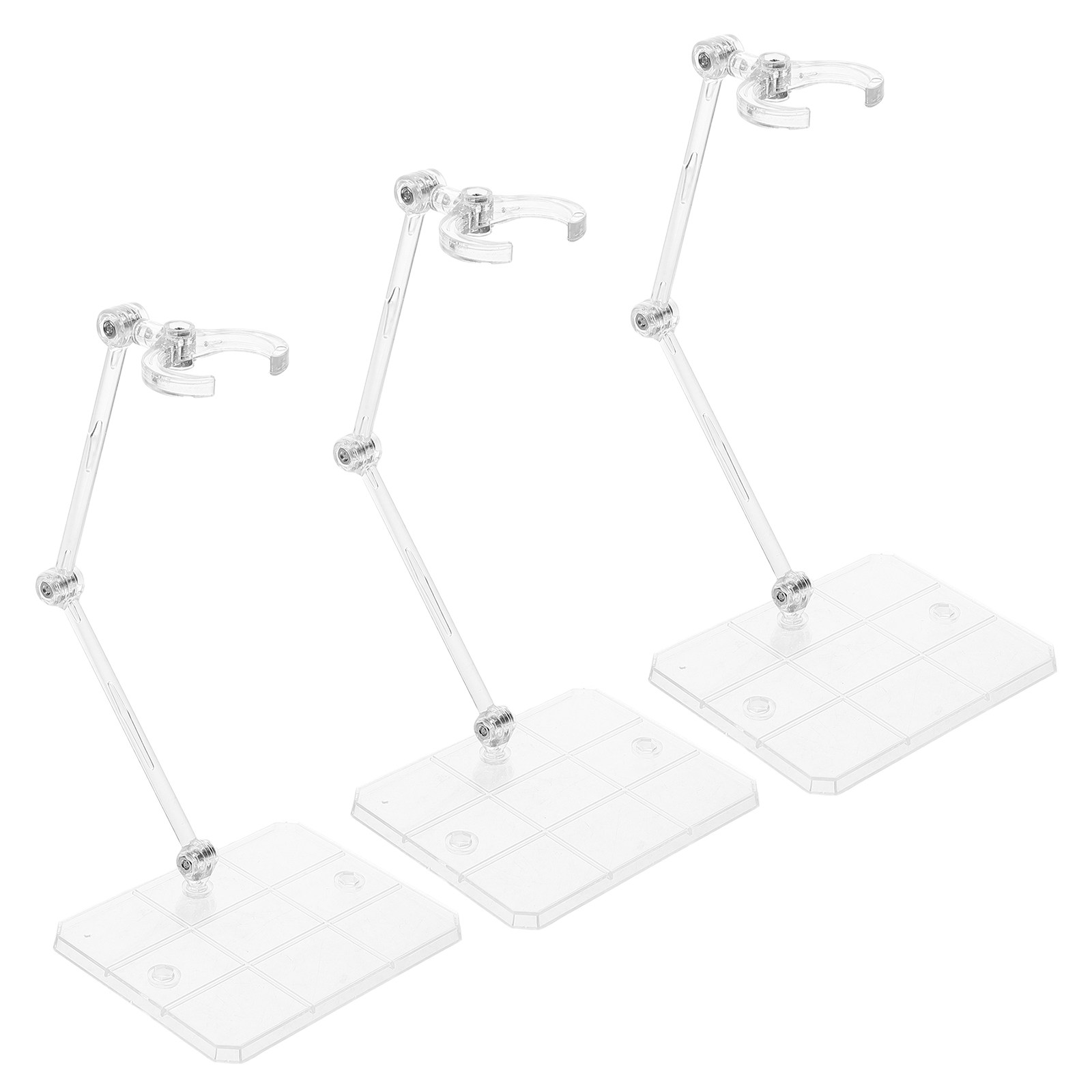 3 Adet Şeffaf Figür Standı, Ay - Action Figure Stand incelemesi ve fiyatı