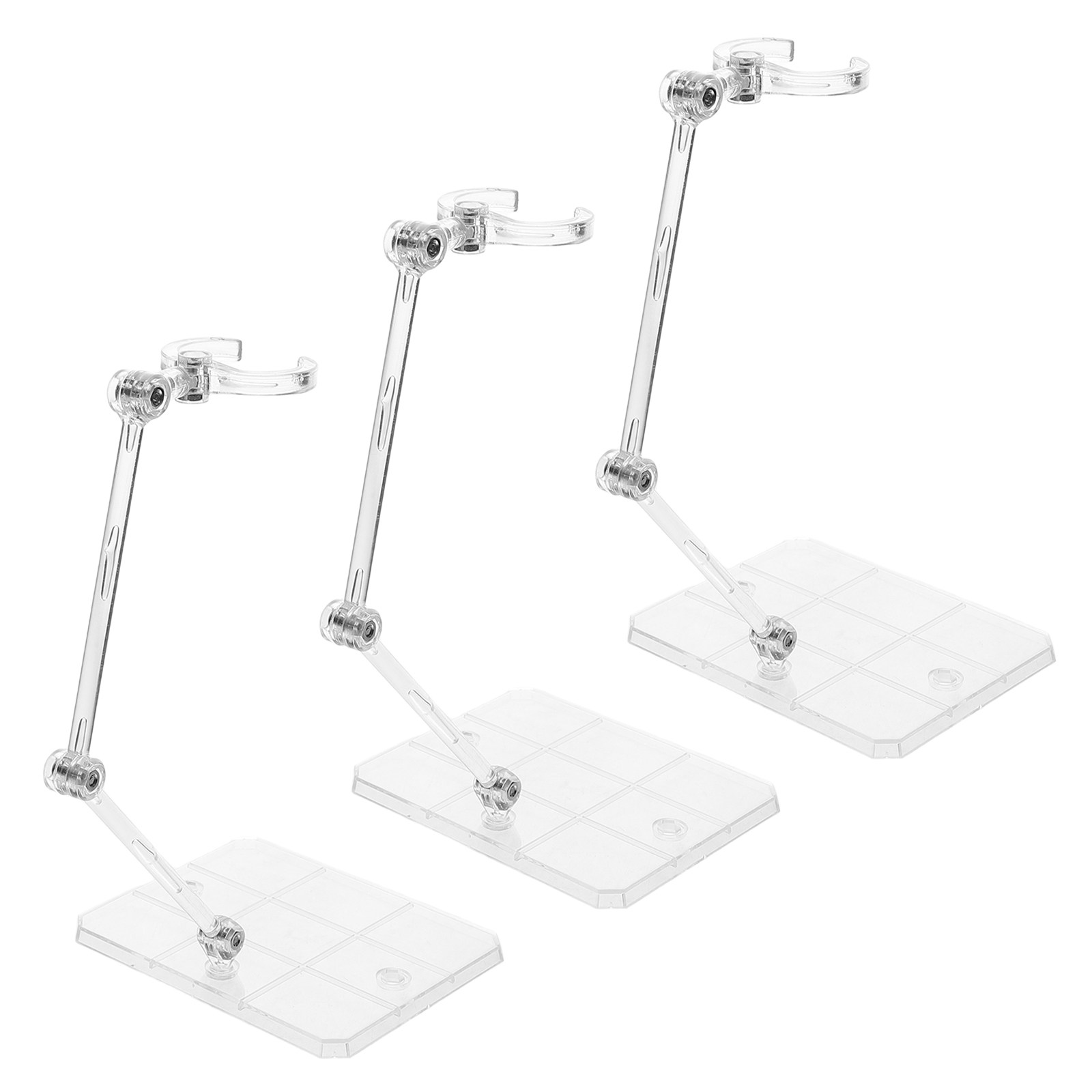 3 Adet Şeffaf Figür Standı, Ay - Action Figure Stand incelemesi ve fiyatı